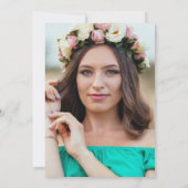 Invitation Good Times Super Baby shower rose (Dos)