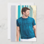 Invitation Good Times Super Black & Gold Bachelor Party (Dos)