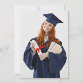 Invitation Good Times Super Pink Graduation Party (Dos)