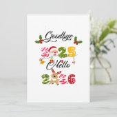 Invitation Goodbye 2025 Hello 2026 New Year Design (Debout devant)