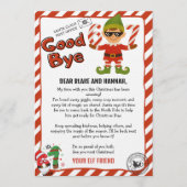 Invitation Goodbye Letter From Your Elf (Devant)