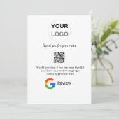 Invitation Google examen logo de l'entreprise Analyser QR exa (Debout devant)