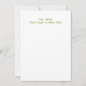 Invitation GORILLA (Dos)