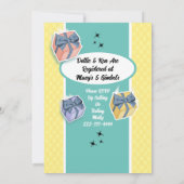 Invitation Gossiping Femme au foyer Couples Douche (Dos)