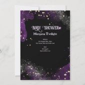 Invitation Goth Baby Girl livrée par Crow Moonlight (Dos)