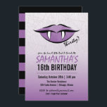 Invitation Goth Lèvres Vampire Halloween Anniversaire Invitat<br><div class="desc">Goth Vampire invitation à thème qui peut être entièrement customisé pour n'importe quel âge. Vous pouvez personnaliser le libellé ci-dessus ou appuyer sur le bouton "personnaliser" ou "cliquer pour customiser plus loin" pour apporter d'autres ajustements à la couleur, la police et les images sur l'invitation à répondre à vos besoins....</div>
