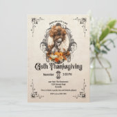 Invitation Goth Thanksgiving (Debout devant)