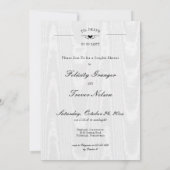 Invitation Goth Til Death Do Us Party Skeleton Couples Douche (Dos)