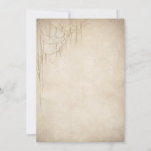 Invitation Goth vintage violet dia de los muertos (Dos)