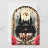 Invitation Gothic Moon –Eternal Love Beneath the Midnight Sky (Dos)