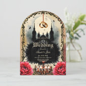 Invitation Gothic Moon –Eternal Love Beneath the Midnight Sky (Debout devant)