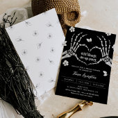 Invitation Gothique Amour Halloween Nuptiale Douche Invitatio