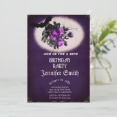 Invitation gothique du 40e anniversaire (Debout devant)