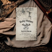 Invitation gothique et Baby shower Vintage unique