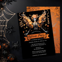 Gothique Féerie crâne Halloween Costume Party