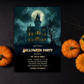 Invitation Gothique Haunted House Halloween Party