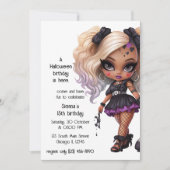 Invitation gothique japonais (Devant)