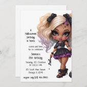 Invitation gothique japonais (Devant / Derrière)