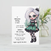 Invitation gothique japonais (Debout devant)