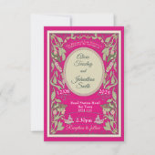 Invitation Gothique romantique, Regencycore, époque de régenc (Devant)