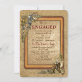 Invitation Gothique - Steampunk Engagement Party (Devant)