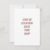 INVITATION "GOÛT DE VIN" (Dos)