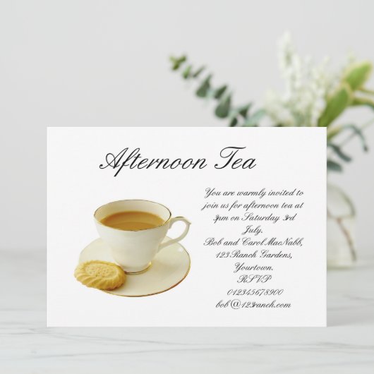 Invitation goûter (Debout devant)