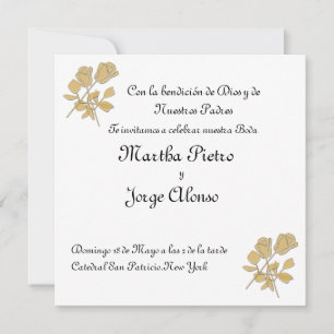 Invitation Grabame como un sello en tu corazon