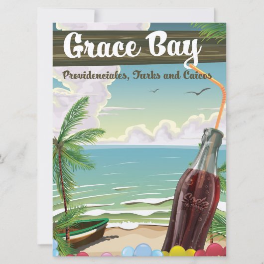 Invitation Grace Bay, Providenciales, Turks and Caicos Travel (Devant)