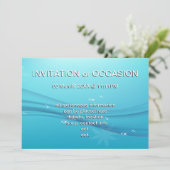 Invitation grâce bleue (Debout devant)