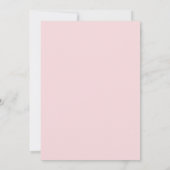 Invitation GRACE Blush Floral Sweet Baby Girl Baby shower (Dos)