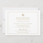 Invitation Gracity Starfish | MARIAGE (Devant)