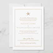 Invitation Gracity Starfish | MARIAGE (Devant)