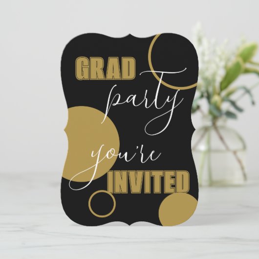 Invitation Grad (Debout devant)