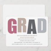 INVITATION GRAD 2 (Devant / Derrière)