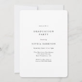 Invitation Grad '25 Wavy Typography Graduation (Dos)