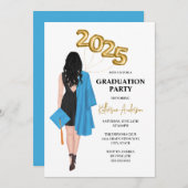 Invitation Grad Class 2024 Graduation Party (Devant / Derrière)