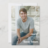 Invitation Grad Class Photo Graduation Party (Devant)