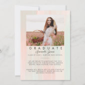 Invitation Grad party 2025 Elégant tendance (Dos)