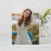 Invitation Grad Party Invite (Debout devant)