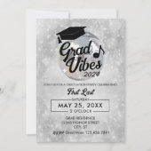 Invitation Grad Vibes Graduation Party (Devant)