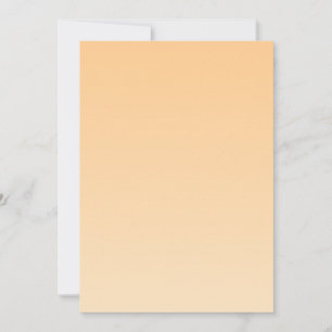Invitation Gradient jaune clair et orange