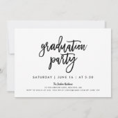 Invitation Graduate 2022 Trendy 3 Photo Collage (Dos)