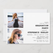 Invitation Graduate Celebration Graduation Party 3 Photo (Dos)