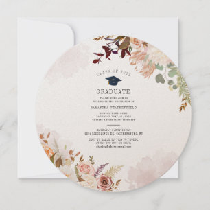 Invitation Graduate Floral Party 2025