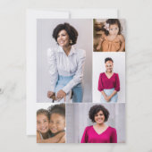 Invitation Graduate Fun Magazine tendance Couverture Grad Par (Dos)