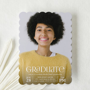 Invitation Graduate Photo Graduate Party