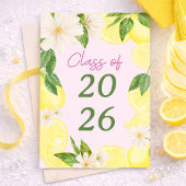 Invitation Graduated Party | Lemon Graduation | Summer Grad
