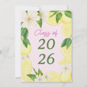 Invitation Graduated Party | Lemon Graduation | Summer Grad (Dos)