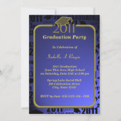Invitation Graduation 2011/ Sapphire Blue (Devant)